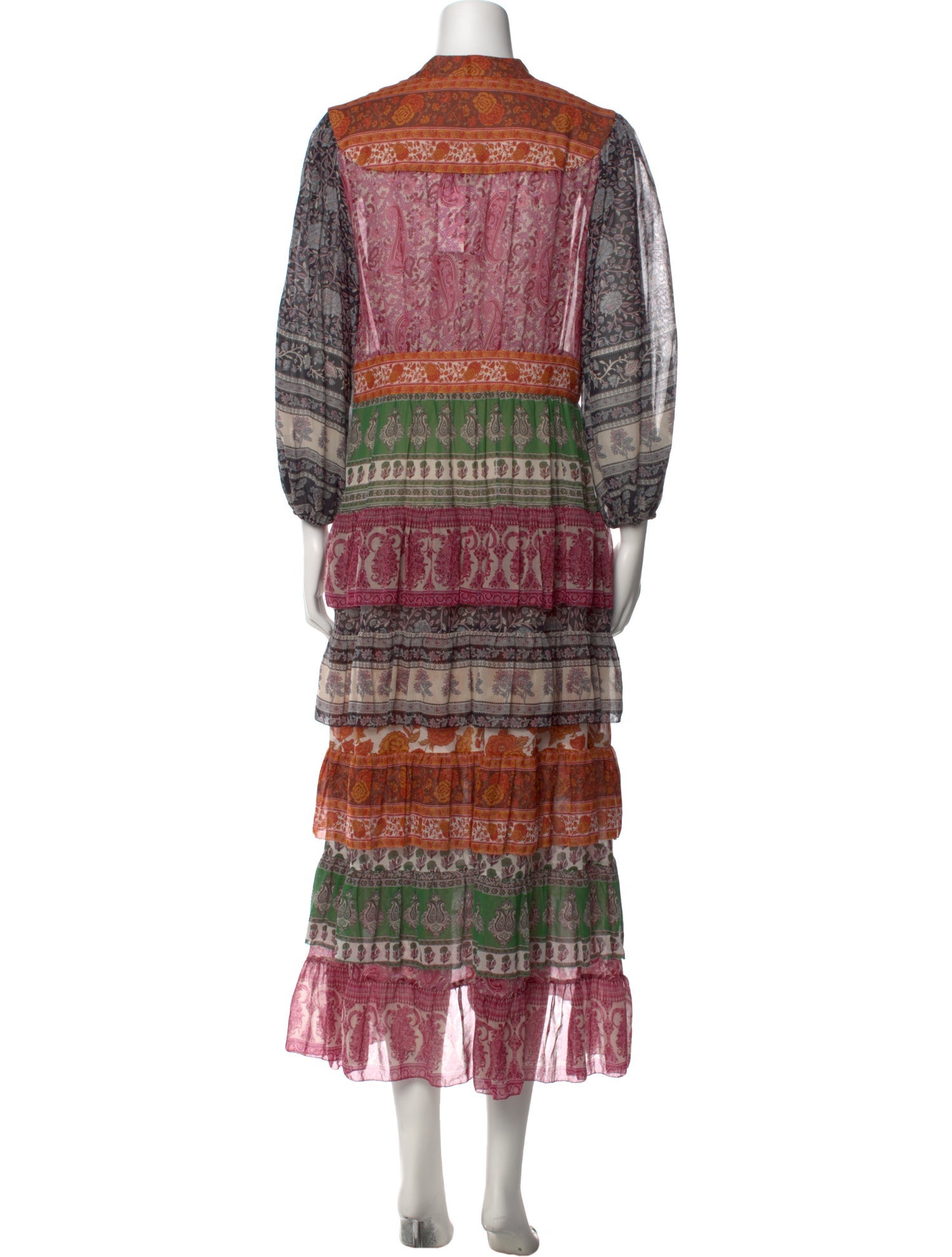 Zimmermann Paisley Print Long Dress